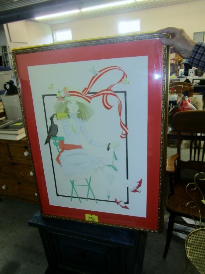 Signed Framed Picture!