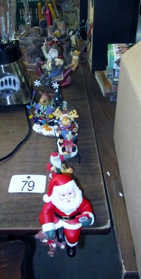 Santa Mantel Stocking Hanger, Etc.!