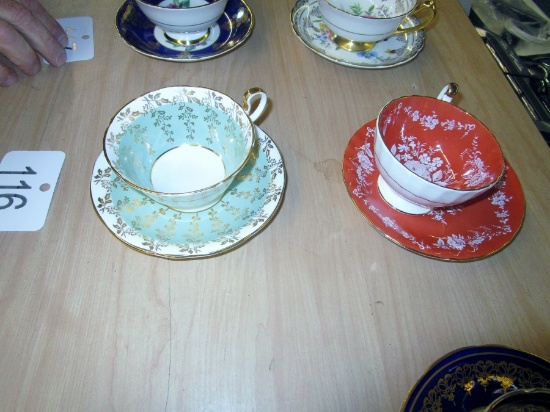 Aynsley Cups & Saucers!