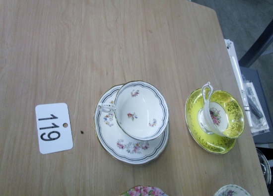 Coal Port Cups & Saucers!