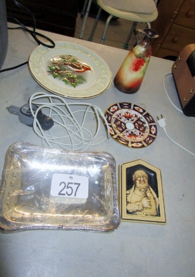 Royal Crown Derby Plate, Etc.!