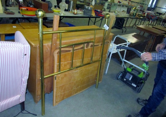 Brass Bed Headboard!