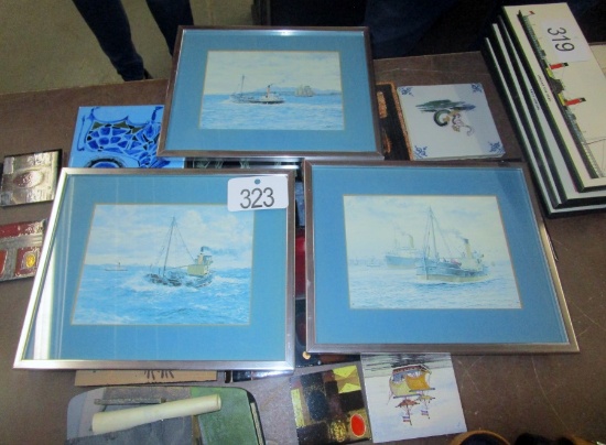 Framed Ship Pictures!