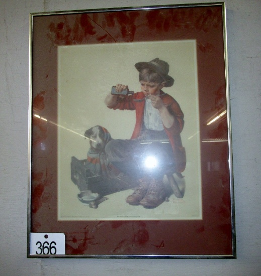 Norman Rockwell Print!
