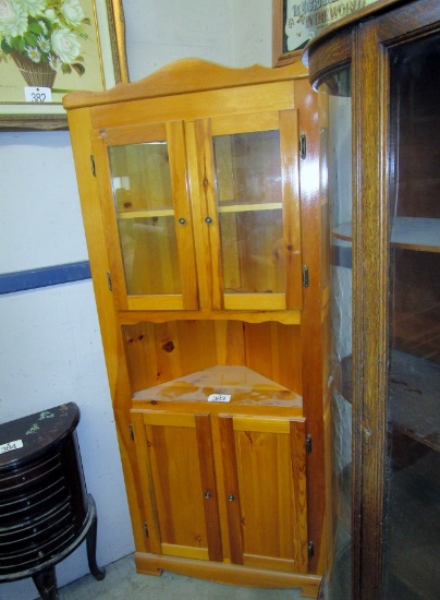 Pine Corner Cupboard!