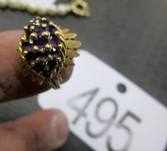 Amethyst Ring - ‘As Is’!