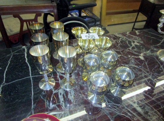 Silver Goblets!