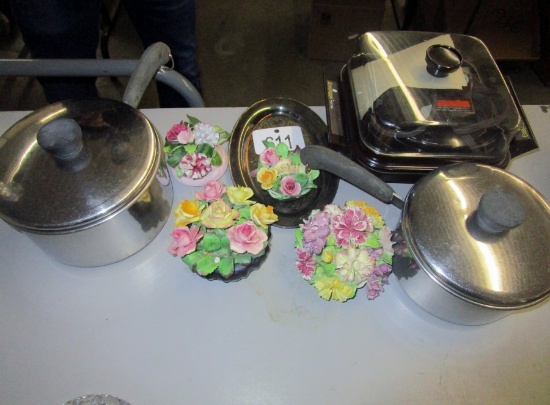 Ceramic Flowers Decorations, Etc.!