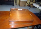 Vintage Slant Top Traveler’s Writing Desk!