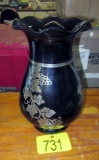 Silver Overlay Vase!