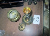 Brass Candle Stick, Etc.!
