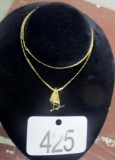10 Kt. Gold Necklace & Pendent!