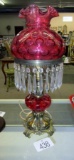 Cranberry Lamp!