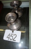 Sterling Silver Candle Holders!