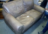 Leather Love Seat!