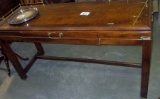 Burled Walnut Sofa Table!