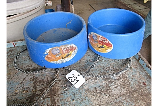 Heated Water Bowls