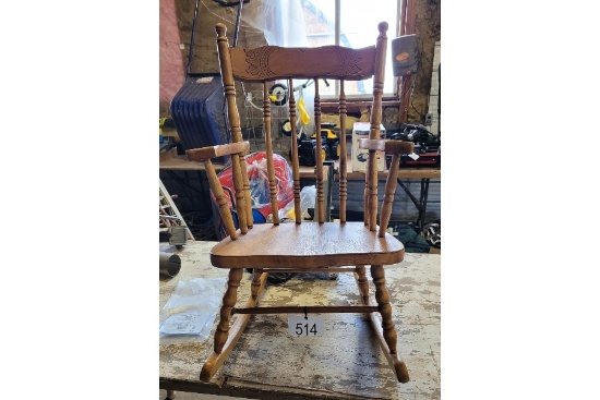Wooden Rocking Chair