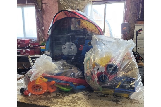 Tent and Toys