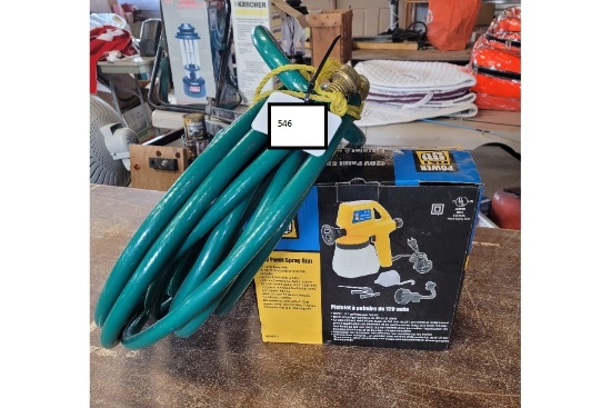 Power Fist Spray Gun and Garden Hose