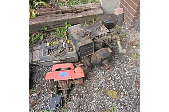 Motors and Pressure Washer - As Is