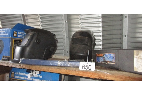 Welding Helmets, Etc.