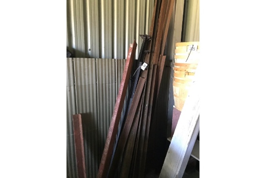 Angle Iron and Steel Pieces