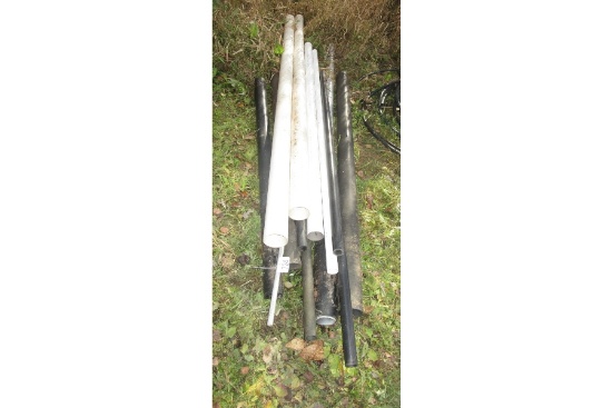Assorted Plastic Pipe