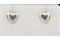 Sterling Silver Heart Earrings - New