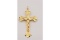 Sterling Silver Yellow Gold Tone Cross Pendant - New