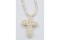 Freshwater Pearl Cross Necklace - New