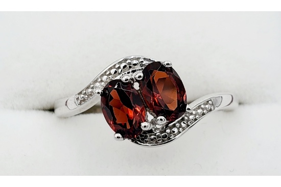 Garnet (1ct) Ring - New