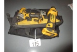 DeWalt Cut Out Tool and Impact Driver