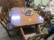 Gibbard Jackknife Table and 6 Chairs