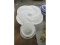 White Platter Mixing Bowls