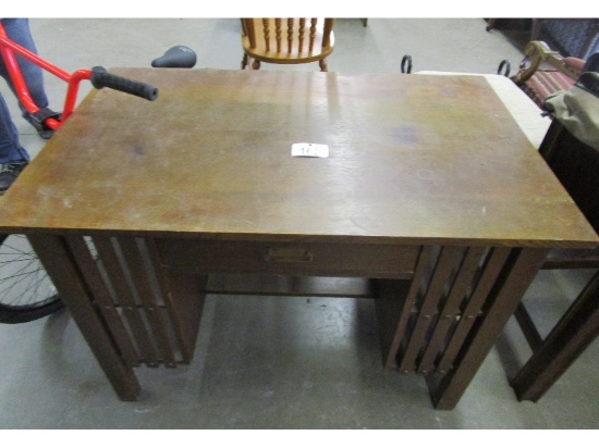 Oak Library Table