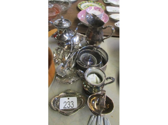 Silver Plate Items