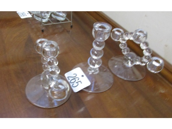 Cornflower Candlesticks