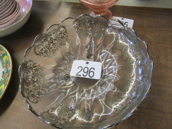 Silver Overlay Bowl