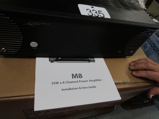 M8 Channel Amplifier - New