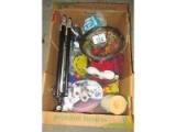 Silver Dish, Tripod, Etc.