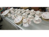 Large Plate Setting Paragon Dishes Victorian Rose