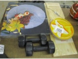 Weights, Plates, Shelf
