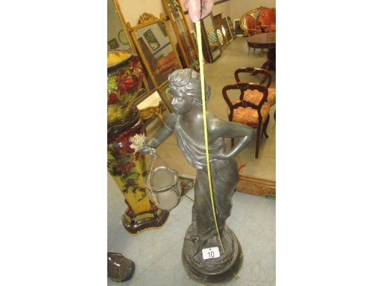 Spelter Lamp