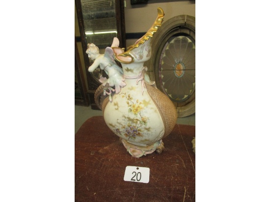 Figural vase