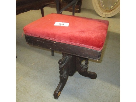 Antique Organ Stool