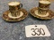 Aynsley Cups and Saucers