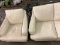 Italian Leather Loveseat and Chair