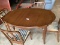 Walnut Table and Chairs