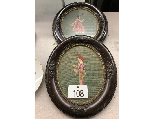 Needlepoint Victorian Frames